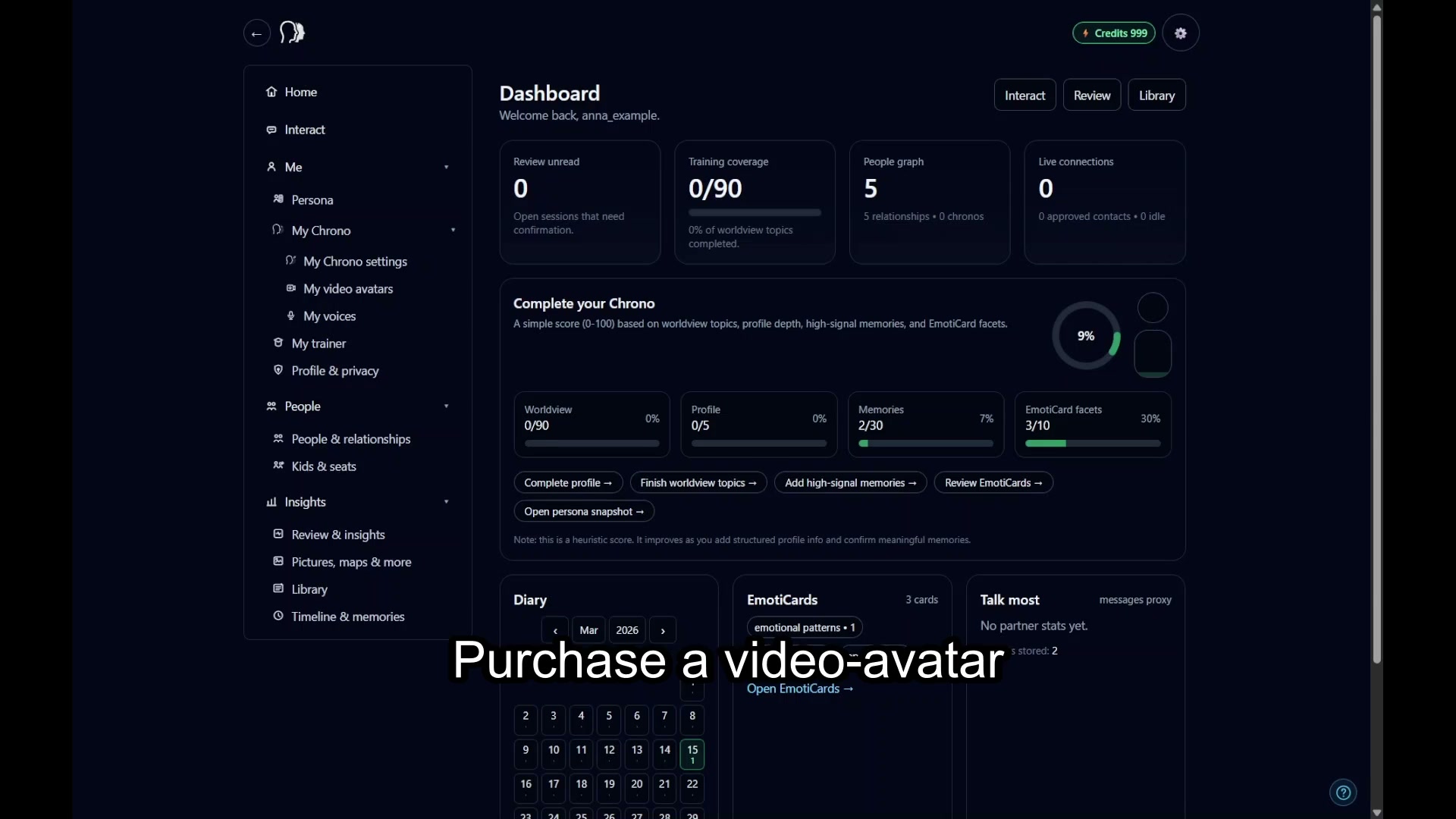 Create your video avatar